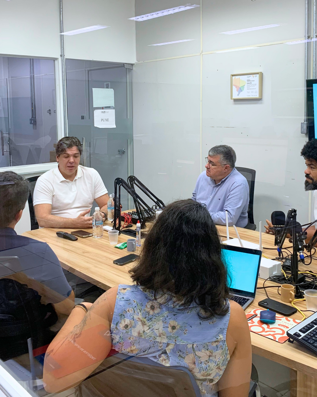 Visita da telebras